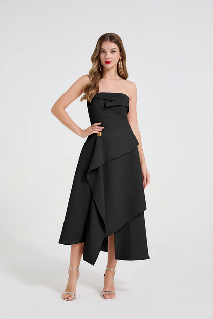 Women Summer Irregularly Stylish Long Dress by Ragazza