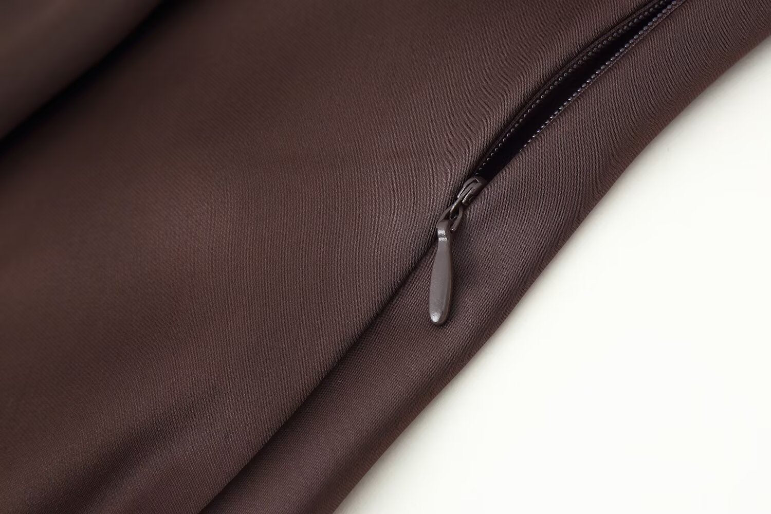 Autumn Women Coat Silk Satin Texture Scarf Dress by Ragazza