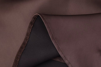 Autumn Women Coat Silk Satin Texture Scarf Dress by Ragazza