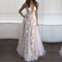 Summer Women Clothing Dress Sexy Lace Deep V Plunge neck Sleeveless Evening Dress by Ragazza