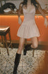 Fall Women Clothing Camisole Fluffy Short Dress by Ragazza