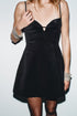 Women Clothing Summer Fluffy Hem Camisole Short Dress by Ragazza