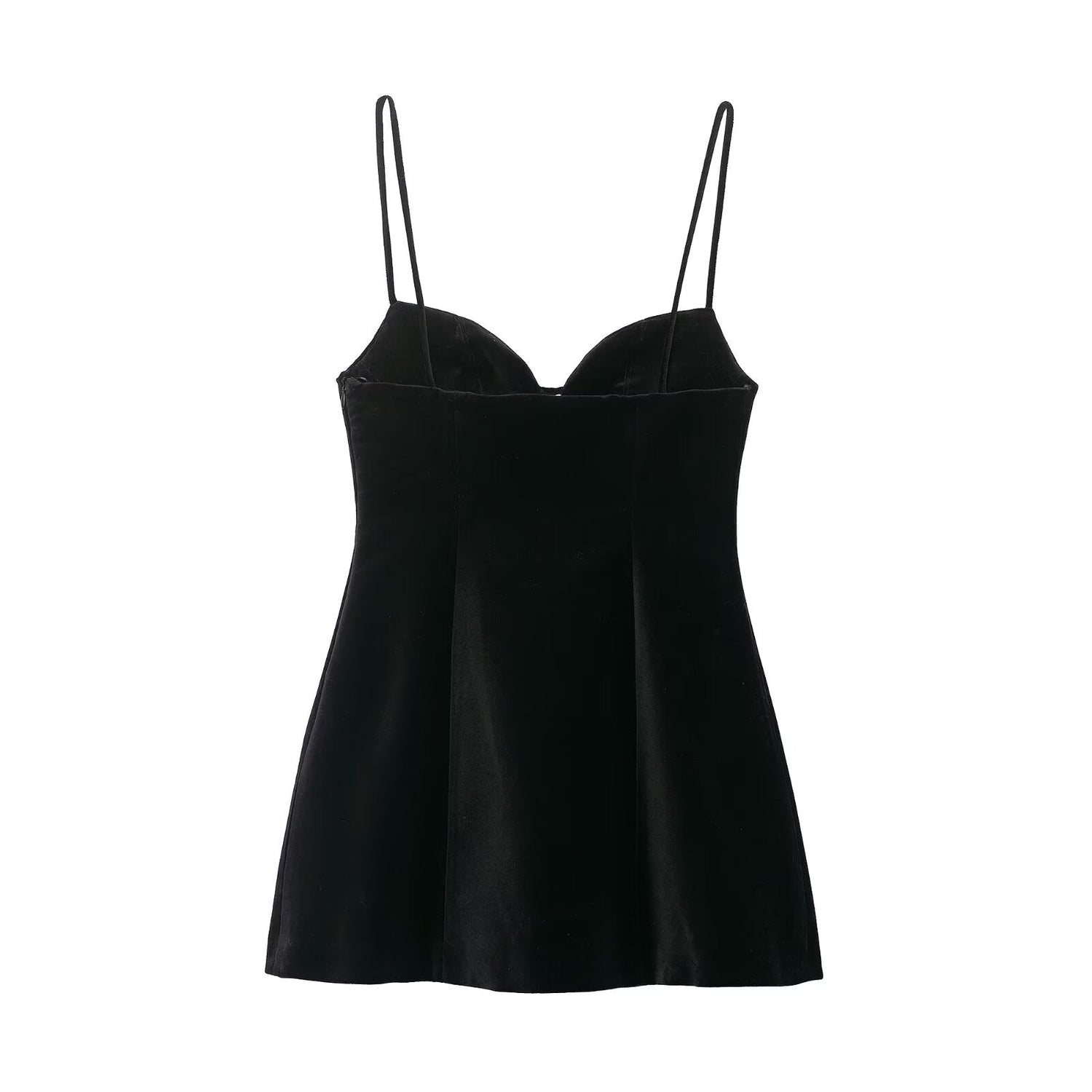 Women Clothing Summer Fluffy Hem Camisole Short Dress by Ragazza
