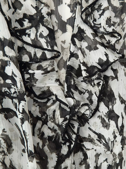 Women Clothing Western with Belt Printed Mini Dress by Ragazza