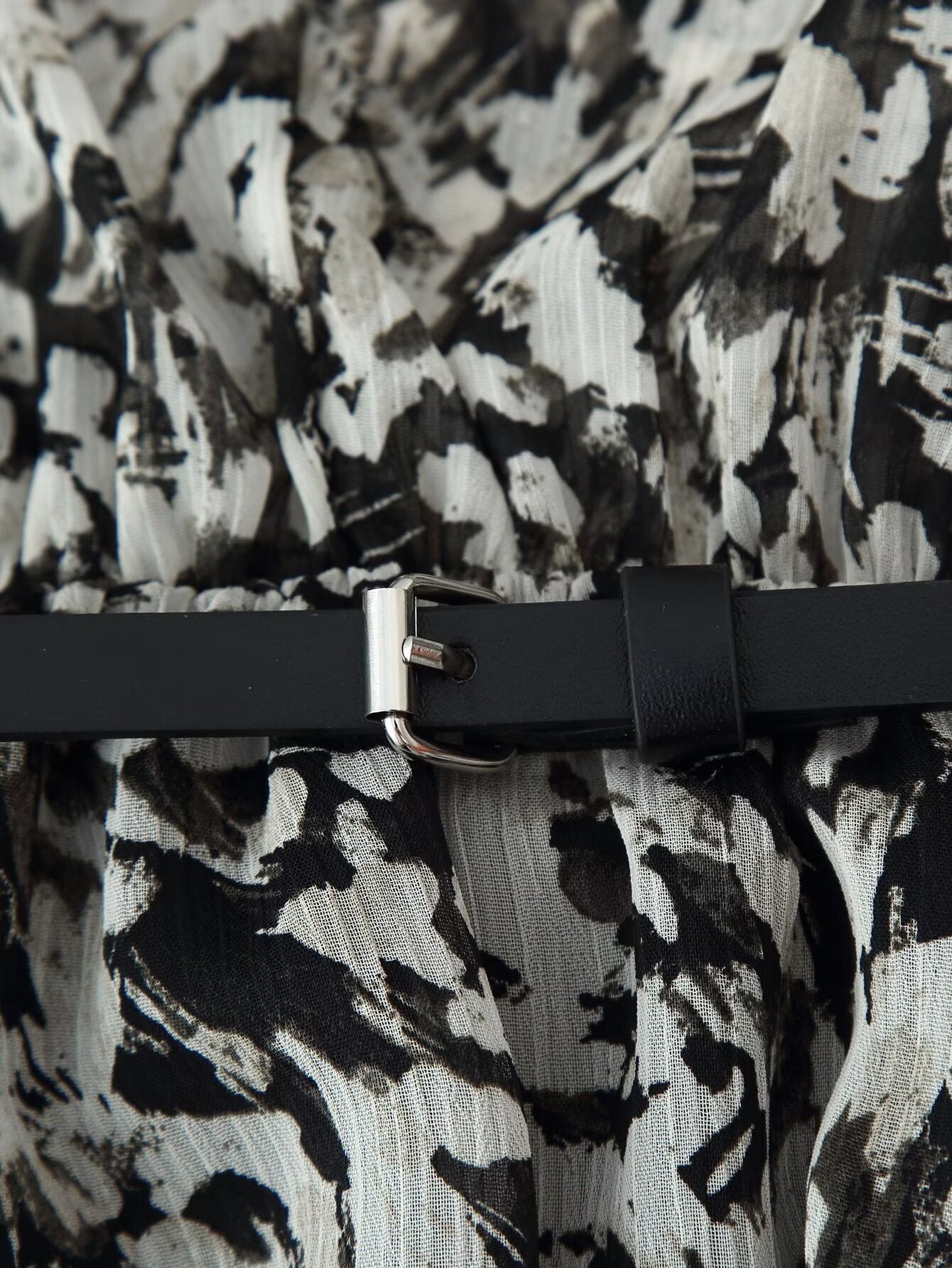 Women Clothing Western with Belt Printed Mini Dress by Ragazza
