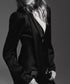 Women Clothing Winter Elegant Silk Satin Texture V neck Scarf Shirt by Ragazza