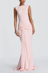 Slim Fit Standard Pleating Twisted Sleeveless Dress Women Summer Elegant Backless Tight Waist Sexy Maxi Dress by Ragazza
