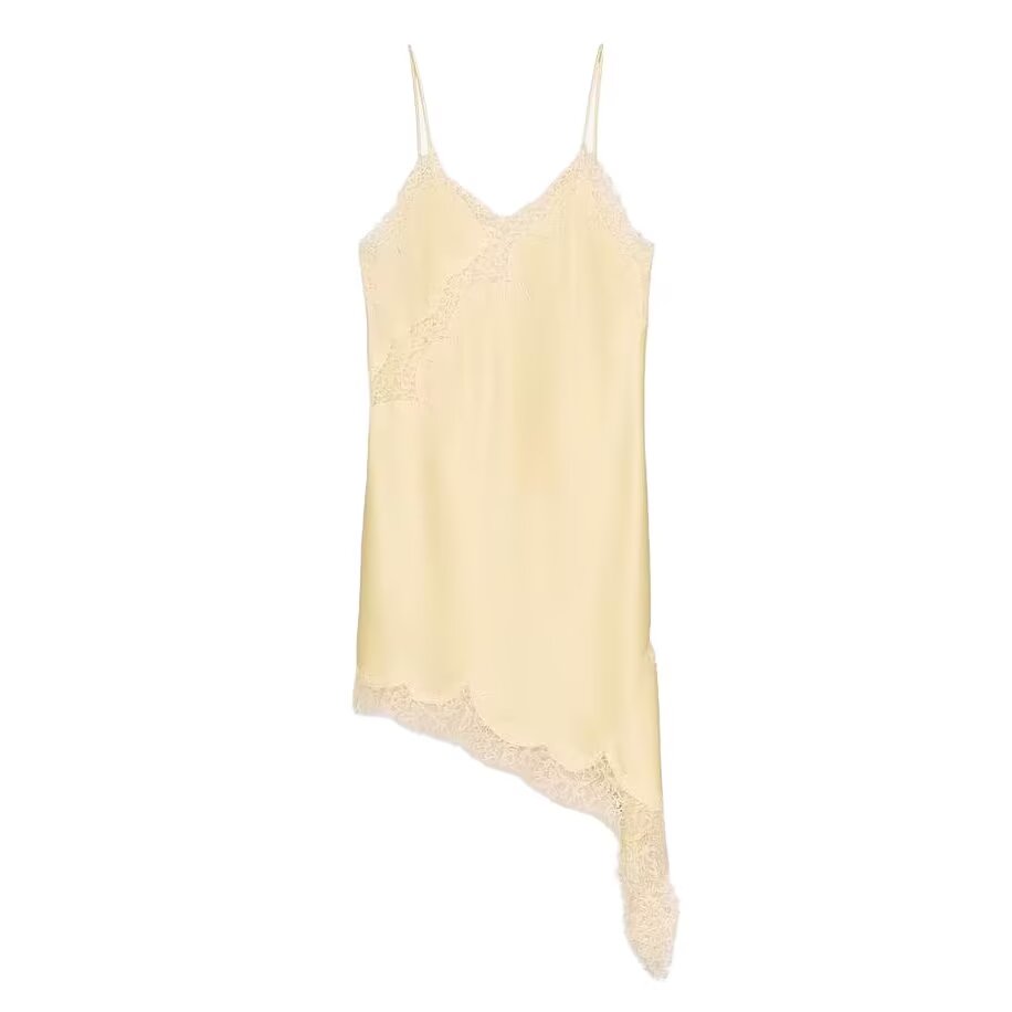 Spring Sexy Sexy Design Niche Lace Asymmetric Dress by Ragazza