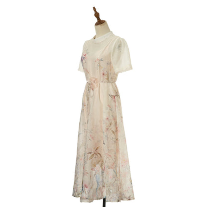 Women Short Sleeved Loose Fitting Dress Set by Ragazza