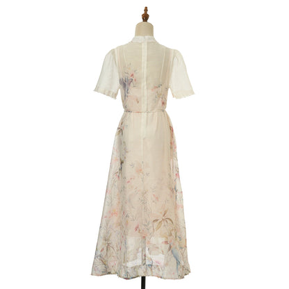 Women Short Sleeved Loose Fitting Dress Set by Ragazza
