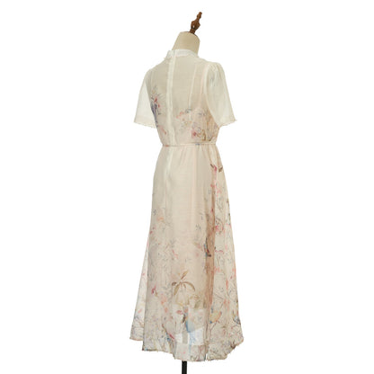 Women Short Sleeved Loose Fitting Dress Set by Ragazza