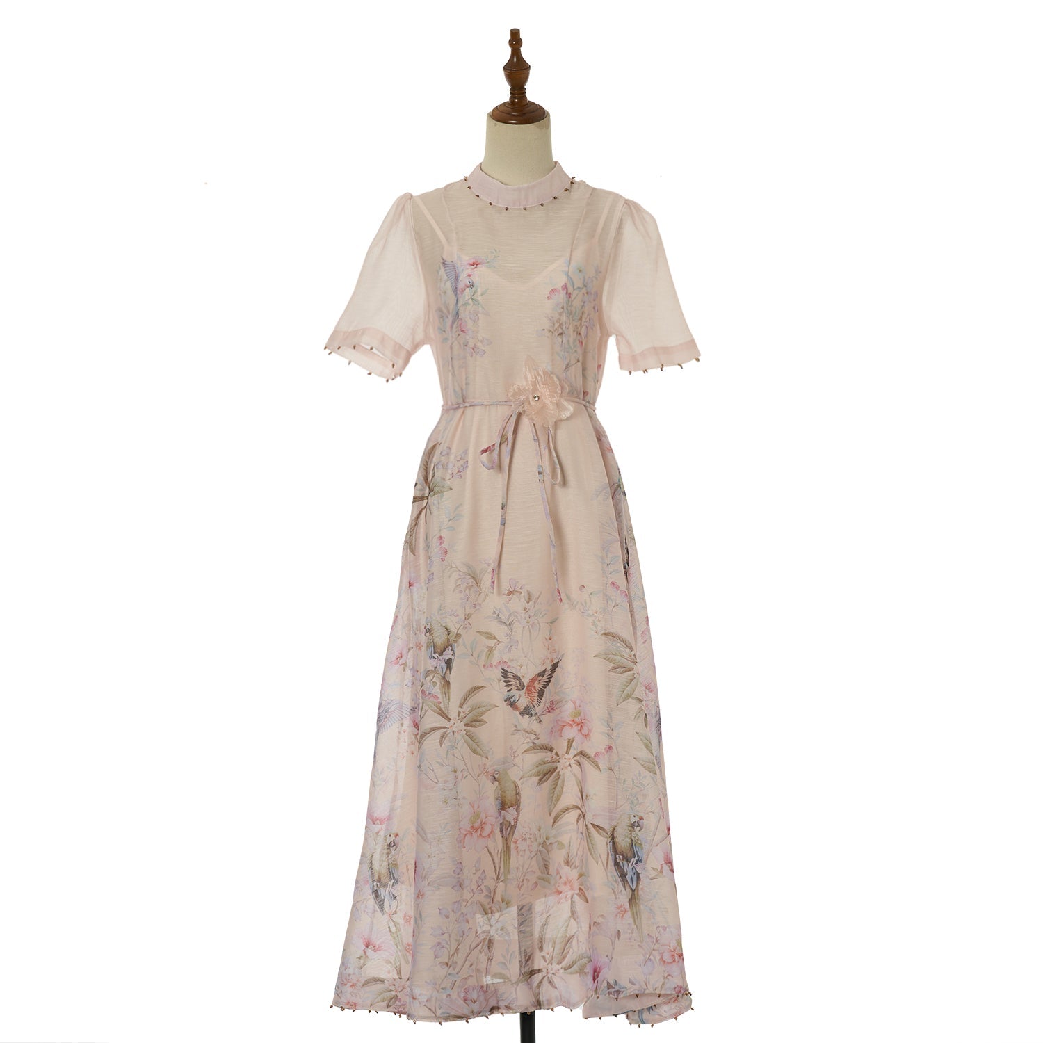 Women Short Sleeved Loose Fitting Dress Set by Ragazza