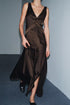 Women Clothing Slim Silk Satin Texture Maxi Dress by Ragazza
