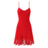 Women All Match Low Collar Lovely Polka Dot Mini Strap Dress by Ragazza