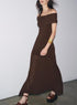 Summer Sense Cold Shoulder Knitted Dress by Ragazza