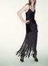 Winter Women Sexy Tassel Stitching Dress by Ragazza