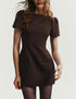 Women Sexy Shorts Pleated Dress by Ragazza
