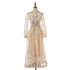 Women Printed Diamond Long Dress Two Piece Sets by Ragazza
