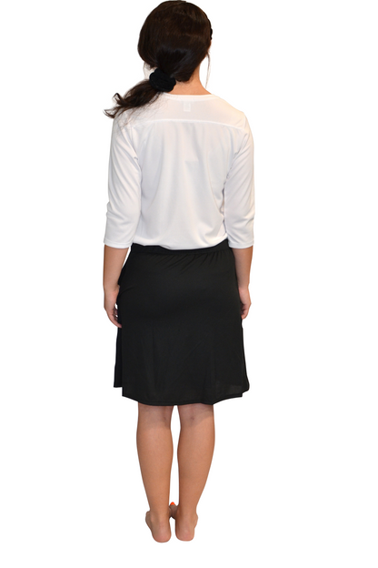 Modest Athletic Moisture-Wicking Performance Top with 3/4 Sleeves by Kosher Casual USA