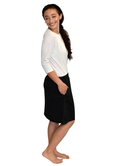 Modest Athletic Moisture-Wicking Performance Top with 3/4 Sleeves by Kosher Casual USA
