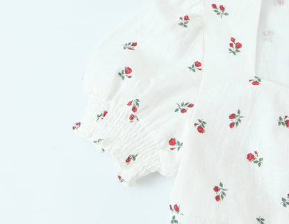 Autumn Women Clothing Waist Controlled Fashionable Sweet Puff Sleeve Dress Women by Ragazza