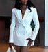 Winter Women Clothing Fashionable Elegant Deep V Plunge Long Sleeve Bud Waist Dress by Ragazza