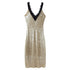 Women Clothing Top Beads Decoration Lace Dress by Ragazza