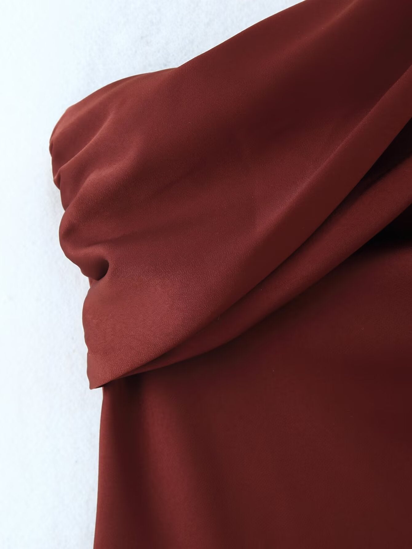 Women Clothing Summer Elegant Slimming Asymmetric Scarf Midi Dress by Ragazza
