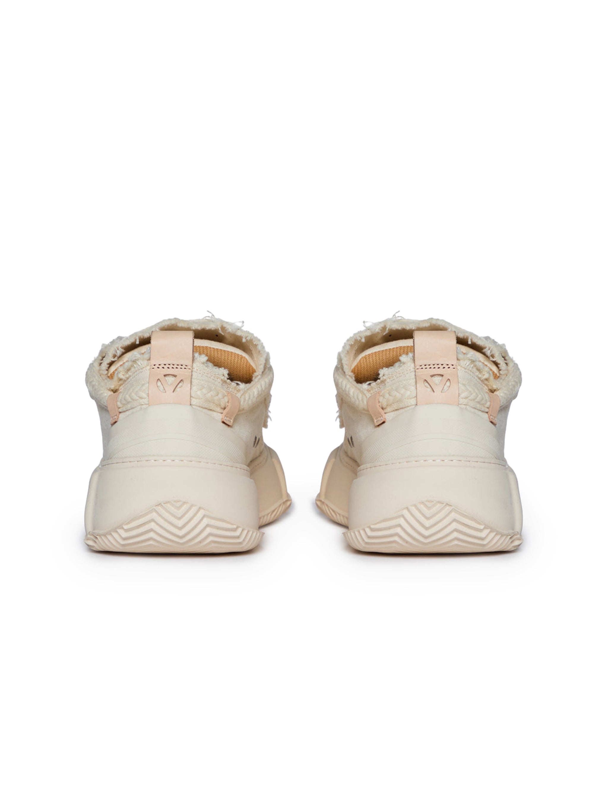 Valabasas Vision Shoes - Cream Leather by Denim Exchange