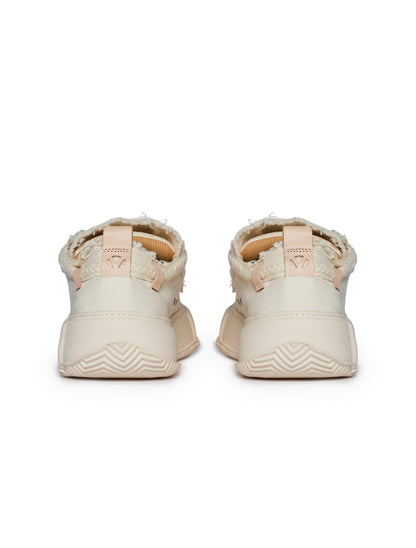Valabasas Vision Shoes - Cream Leather by Denim Exchange