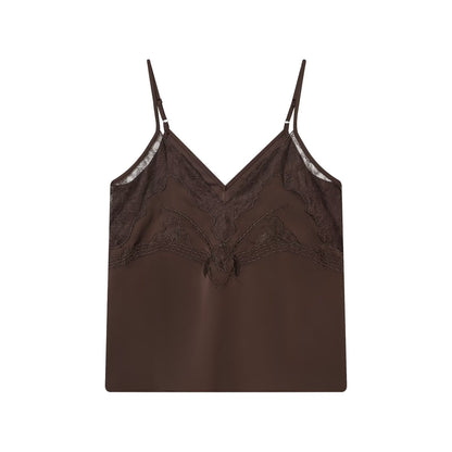 Women Clothing Spring Sexy Lace Underwear Strap Top by Ragazza