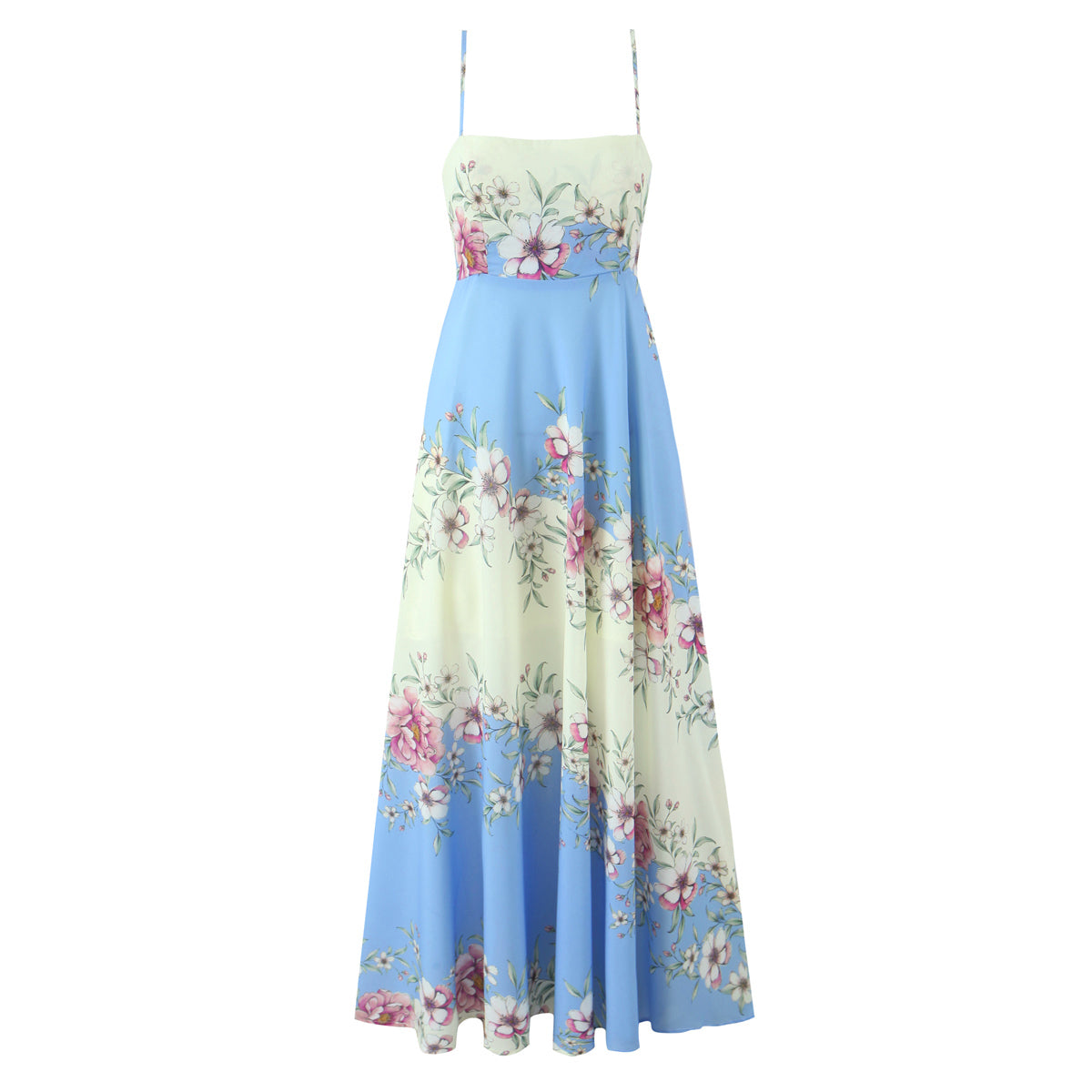 Women Clothing Summer Elegant Graceful Vacation Slimming Positioning Printed Dress by Ragazza