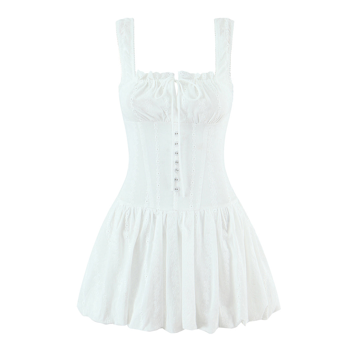 Lace Sling Women Waist Tight Design Slimming Pure Sexy Bud Short Dress by Ragazza