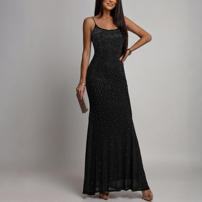 Sexy Strap Rhinestone Dress Party Dress for Women by Ragazza