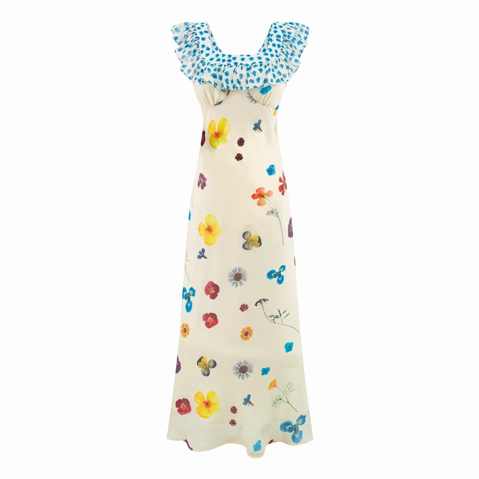 Seaside Holiday Wear Strap Floral Dress for Women Summer Super Beautiful by Ragazza