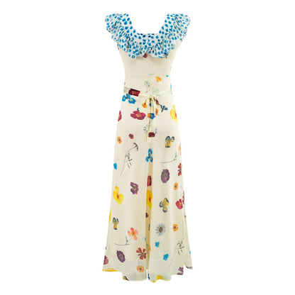 Seaside Holiday Wear Strap Floral Dress for Women Summer Super Beautiful by Ragazza