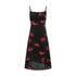 Summer Sweet Seaside Vacation Waist Slimming Printing Slip Dress by Ragazza