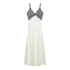 Women Clothing Fashionable V neck Lace Sense Backless Dress Midi Dress by Ragazza