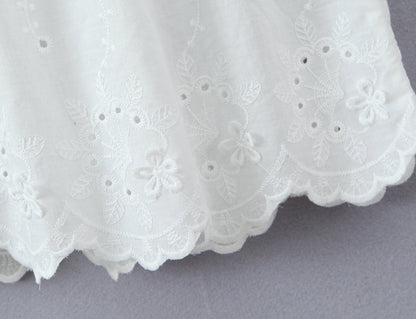 Women Clothing Exquisite Embroidered Floral Strap Dress by Ragazza