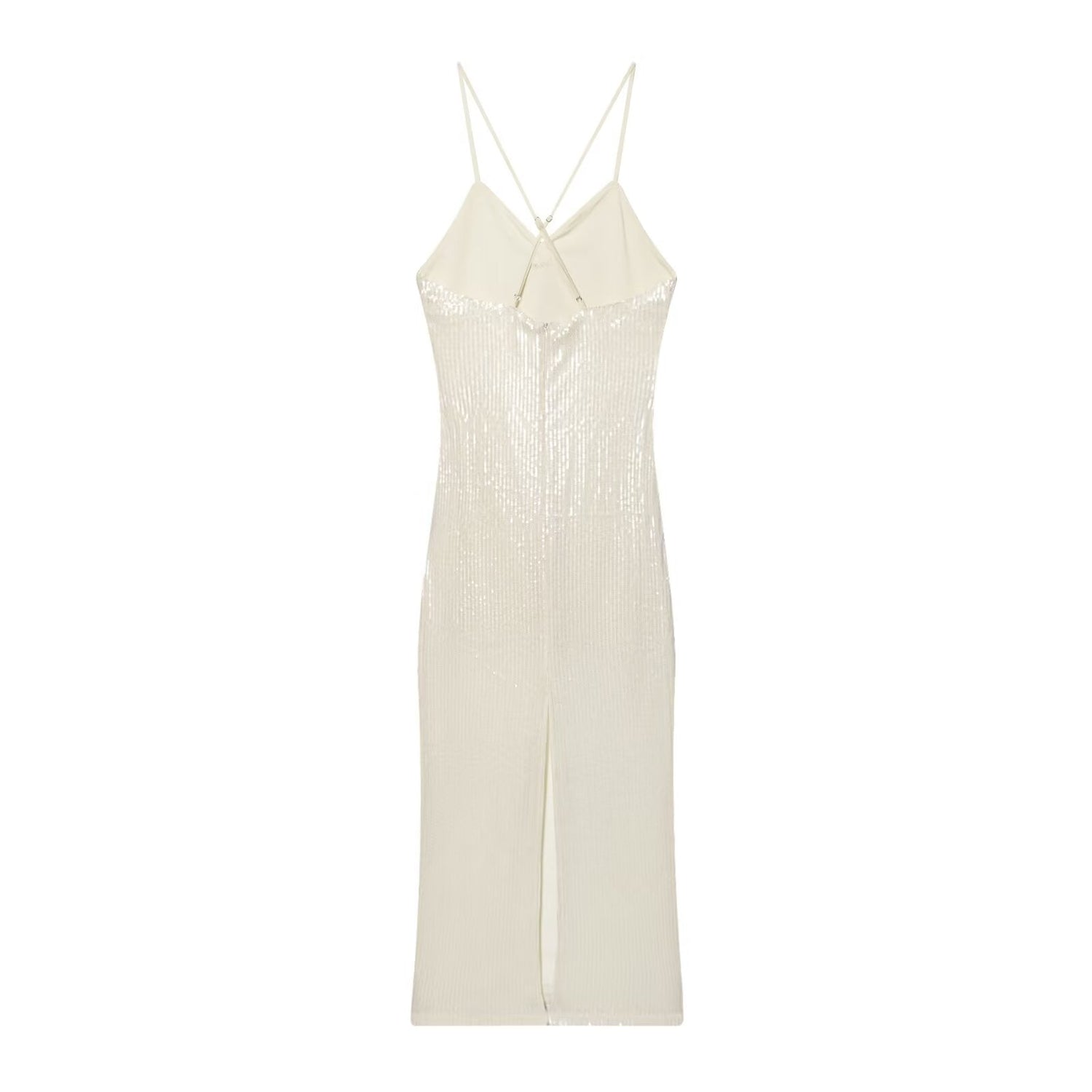 Hot Selling Women Summer High End Sequin Design Suspender Dress by Ragazza