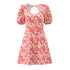 Autumn Winter Women Clothing Waist Controlled Western French Printed Slim Dress by Ragazza