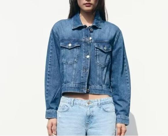Autumn Winter Women Clothing Design Slimming Fashionable Casual Denim Jacket Coat Women by Ragazza