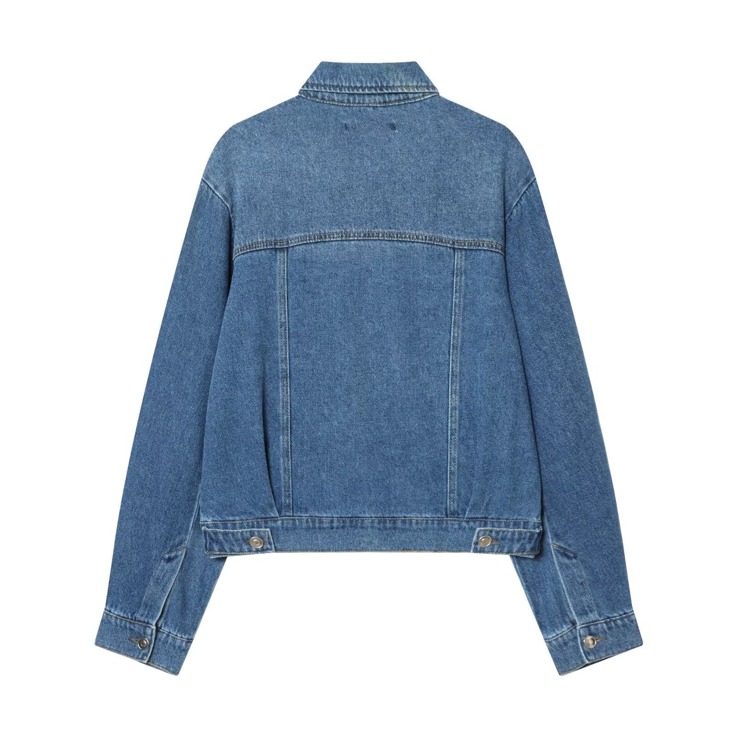 Autumn Winter Women Clothing Design Slimming Fashionable Casual Denim Jacket Coat Women by Ragazza