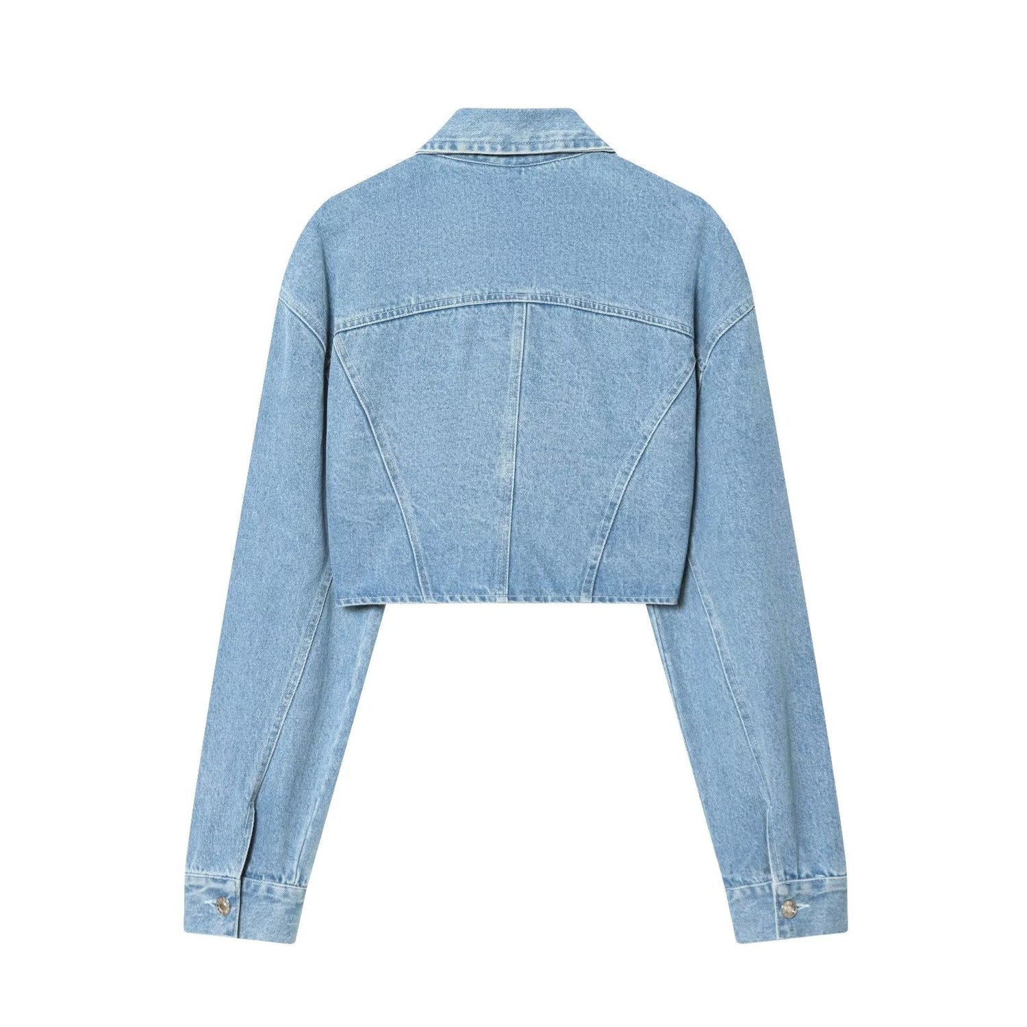 Women Clothing Spring Sexy Short Denim Jacket Coat by Ragazza