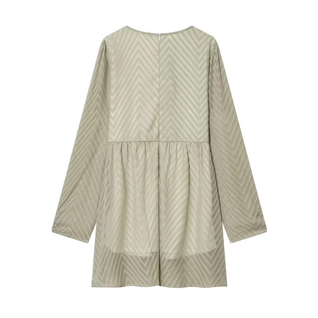 Women Clothing Gentle Wild Loose Casual Long Sleeves Dress by Ragazza