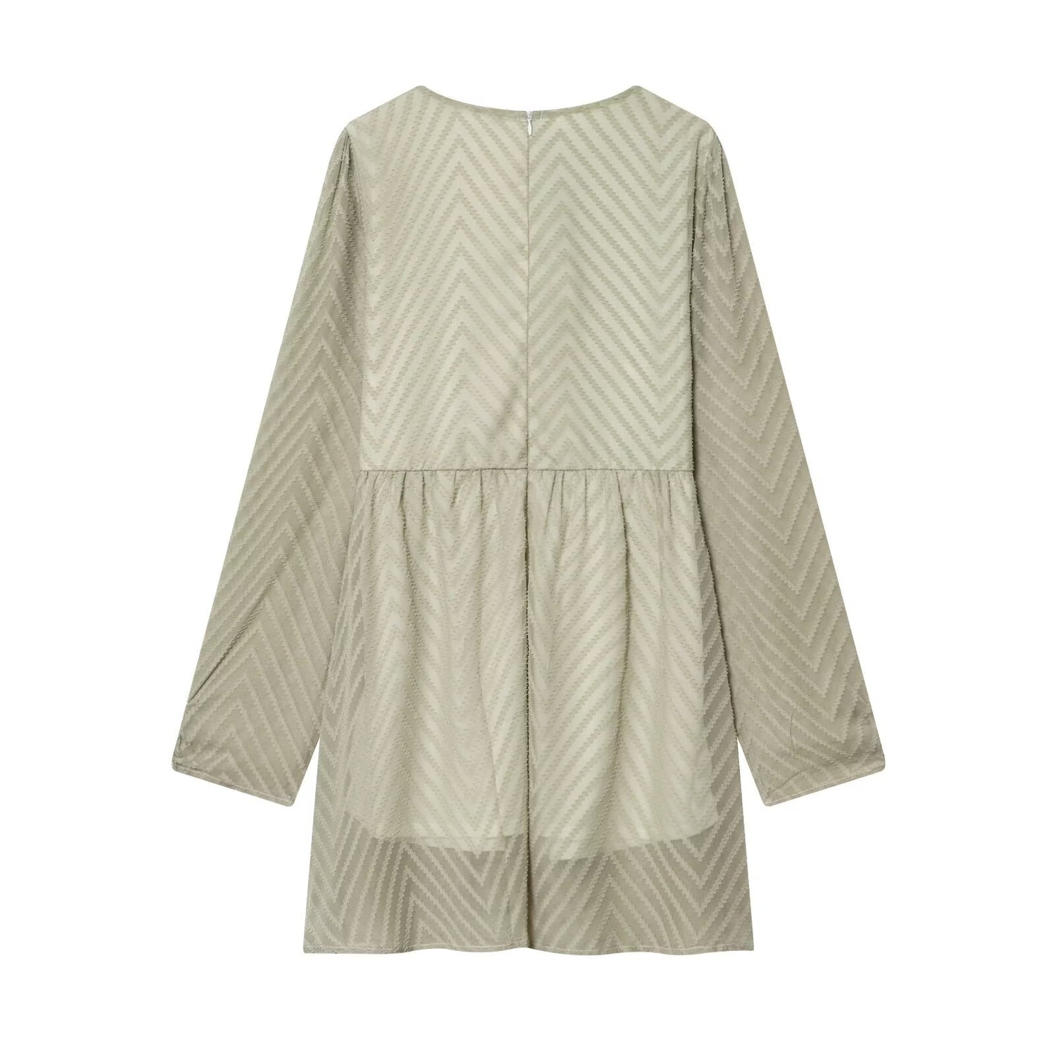 Women Clothing Gentle Wild Loose Casual Long Sleeves Dress by Ragazza