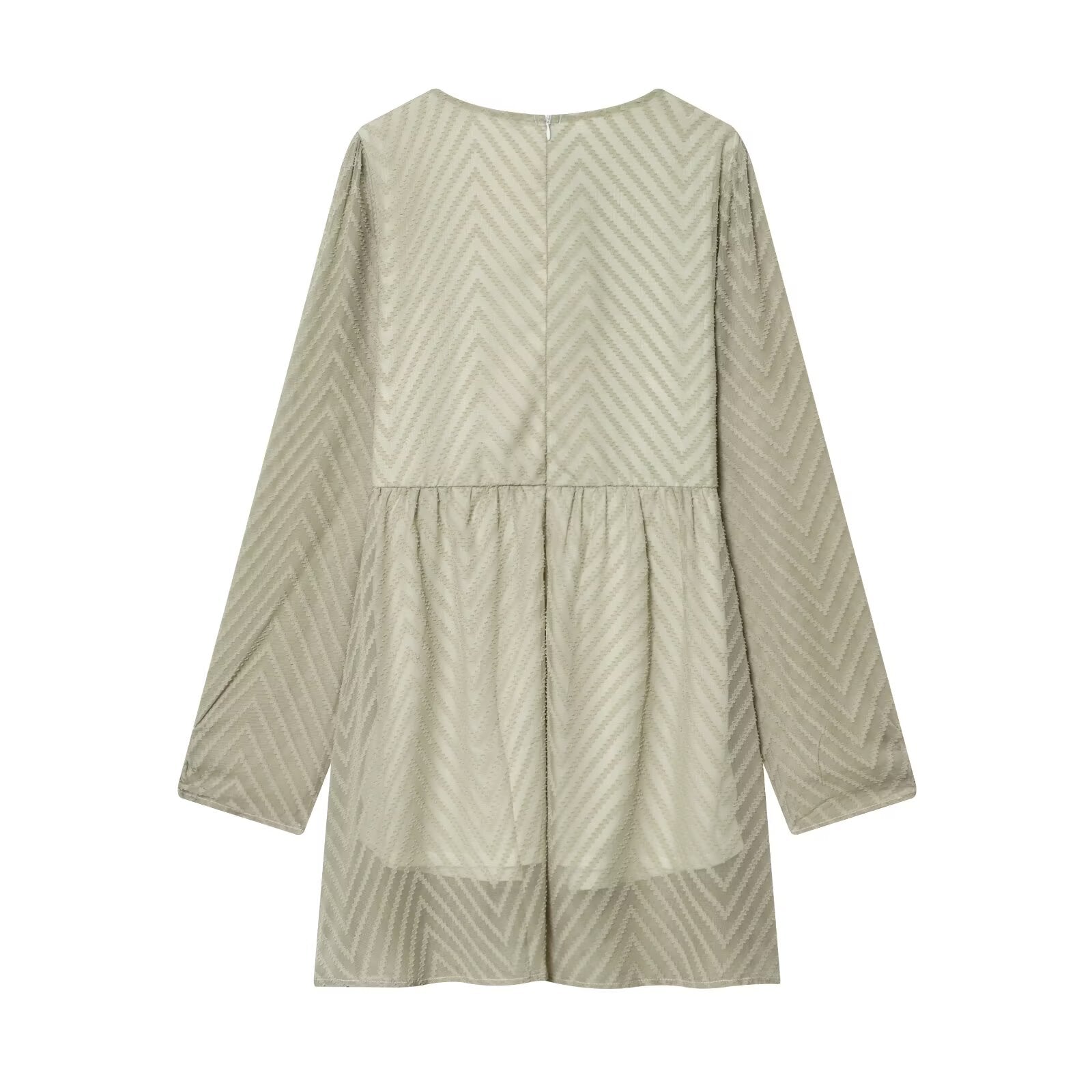 Women Clothing Gentle Wild Loose Casual Long Sleeves Dress by Ragazza