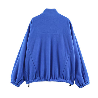 Women Clothing at Skiing Soft Touch Loose Jacket Coat by Ragazza