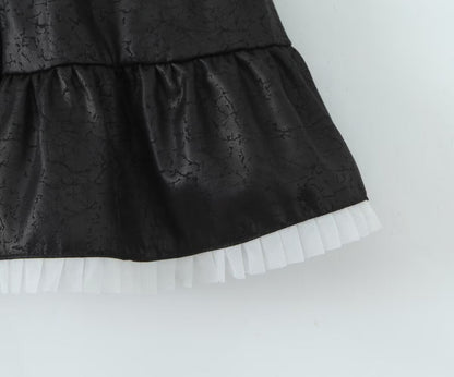 Black Sleeveless Dress Women Summer Design Waist Slimming Cocktail Dress by Ragazza