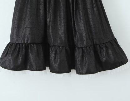 Black Sleeveless Dress Women Summer Design Waist Slimming Cocktail Dress by Ragazza